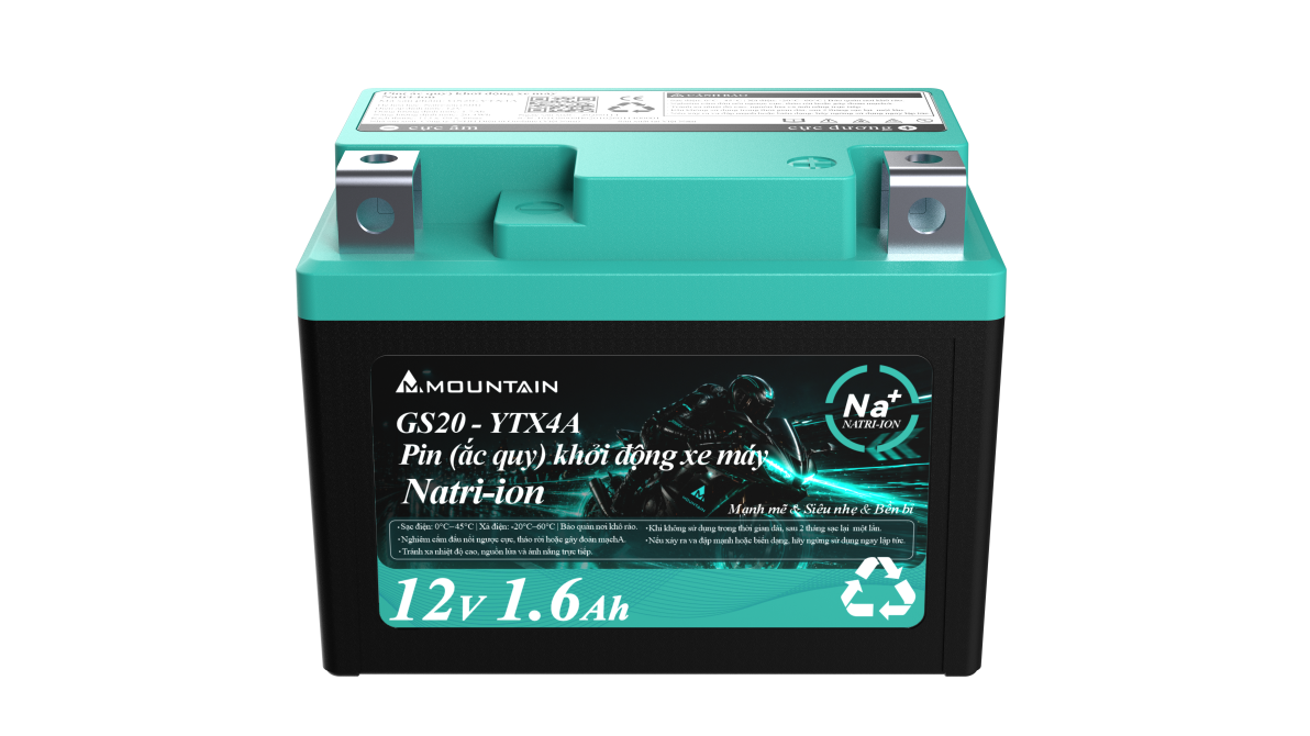 MOTORCYCLE STARTER BATTERY